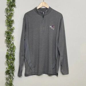 CUTTER & BUCK | TEE TOP SIZE L GRAY WCU UV PROTECTION